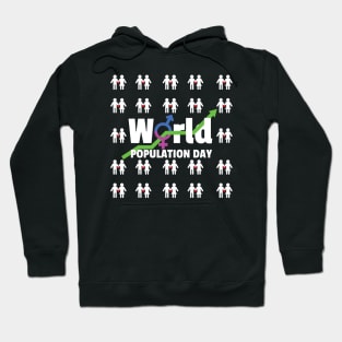 world population day Hoodie